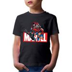 Fashion, accesorii si bijuterii - Copii - Imbracaminte copii - Tricouri copii - Tricou copii Black Panter Superpowers Action Battle Superman, negru, XS Copii - Infinity.ro
