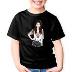 Fashion, accesorii si bijuterii - Copii - Imbracaminte copii - Tricouri copii - Tricou copii Blackpink Jisoo South Korea Kpop, negru, XS Copii - Infinity.ro