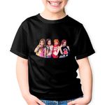 Fashion, accesorii si bijuterii - Copii - Imbracaminte copii - Tricouri copii - Tricou copii Blackpink K Pop Album As If It's Your Last, negru, XS Copii - Infinity.ro
