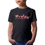 Fashion, accesorii si bijuterii - Copii - Imbracaminte copii - Tricouri copii - Tricou copii Bomberman Team Friends Members Co-op Action, negru, XS Copii - Infinity.ro