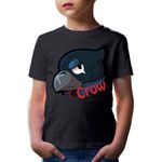 Fashion, accesorii si bijuterii - Copii - Imbracaminte copii - Tricouri copii - Tricou copii Brawl Stars Crow Legendary Hero Shooter Poison, negru, XS Copii - Infinity.ro