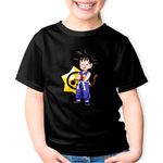 Fashion, accesorii si bijuterii - Copii - Imbracaminte copii - Tricouri copii - Tricou copii Brawl Stars Dragon Ball Z Son Goku  Bebe Karate, negru, XS Copii - Infinity.ro