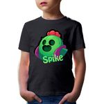Fashion, accesorii si bijuterii - Copii - Imbracaminte copii - Tricouri copii - Tricou copii Brawl Stars Spike Sharpshooter Class Legendary Super Power, negru, XS Copii - Infinity.ro