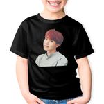 Fashion, accesorii si bijuterii - Copii - Imbracaminte copii - Tricouri copii - Tricou copii BTS J-Hope Singer Kpop, negru, XS Copii - Infinity.ro