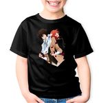 Fashion, accesorii si bijuterii - Copii - Imbracaminte copii - Tricouri copii - Tricou copii Bungo Stray  Dogs Osamu Dazai Plush Detectiv, negru, XS Copii - Infinity.ro