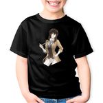 Fashion, accesorii si bijuterii - Copii - Imbracaminte copii - Tricouri copii - Tricou copii Bungo Stray Dogs Anime Fan Art Manga, negru, XS Copii - Infinity.ro