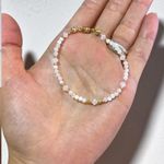 Fashion, accesorii si bijuterii - Femei - Bijuterii femei - Bratari femei - Bratara cu inchidere magnetica din Piatra Lunii cu argint placat cu aur si cristale Preciosa - Infinity.ro