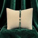 Fashion, accesorii si bijuterii - Femei - Bijuterii femei - Bratari femei - Piatra care pare ca straluceste din alta lume! Bratara din Labradorit verde cu inchidere magnetica din argint - Infinity.ro