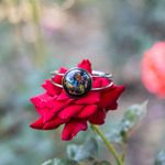 Fashion, accesorii si bijuterii - Femei - Bijuterii femei - Bratari femei - Bratara Orgonica SALENA cu Ametist, Citrin, Aventurina Verde, Agata Rosie, Scoica si Fasii de Cupru, 6 cm - Infinity.ro