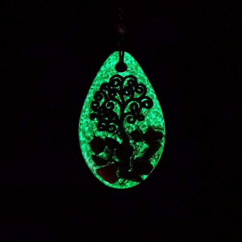 Fashion, accesorii si bijuterii - Femei - Bijuterii femei - Pandantive femei - Pandantiv orgonic luminos Darsh, cu Copacul Vietii cu Ochi de Tigru, Coral Rosu - Infinity.ro
