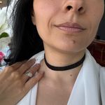 Fashion, accesorii si bijuterii - Femei - Bijuterii femei - Coliere femei - Colier choker lat elegant handmade Elian din margele Miyuki negru cu maro metalizat - Infinity.ro