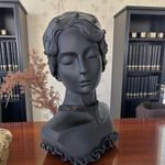 Fashion, accesorii si bijuterii - Femei - Bijuterii femei - Coliere femei - Colier choker lat elegant handmade Elian din margele Miyuki negru cu maro metalizat - Infinity.ro