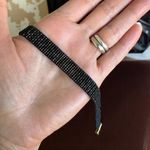 Fashion, accesorii si bijuterii - Femei - Bijuterii femei - Coliere femei - Colier choker lat elegant handmade Elian din margele Miyuki negru cu maro metalizat - Infinity.ro