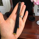 Fashion, accesorii si bijuterii - Femei - Bijuterii femei - Coliere femei - Colier choker lat elegant handmade Elian din margele Miyuki negru cu maro metalizat - Infinity.ro