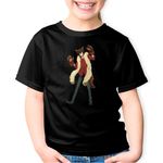 Fashion, accesorii si bijuterii - Copii - Imbracaminte copii - Tricouri copii - Tricou copii Bungo Stray Dogs Osamu Dazai Port Mafia, negru, XS Copii - Infinity.ro