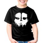 Fashion, accesorii si bijuterii - Copii - Imbracaminte copii - Tricouri copii - Tricou copii Call of Duty Black Mask Ghosts Skull, negru, XS Copii - Infinity.ro