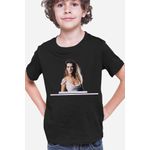 Fashion, accesorii si bijuterii - Copii - Imbracaminte copii - Tricouri copii - Tricou copii Celine Dion Moon Oscar Songs Music OST Old, negru, XS Copii - Infinity.ro