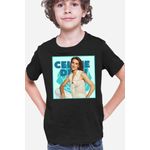 Fashion, accesorii si bijuterii - Copii - Imbracaminte copii - Tricouri copii - Tricou copii Celine Dion Singer Album My Heart Will Go On, negru, XS Copii - Infinity.ro