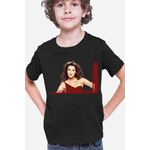 Fashion, accesorii si bijuterii - Copii - Imbracaminte copii - Tricouri copii - Tricou copii Celine Dion Voice Beautiful Lady Award, negru, XS Copii - Infinity.ro