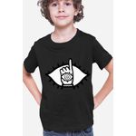 Fashion, accesorii si bijuterii - Copii - Imbracaminte copii - Tricouri copii - Tricou copii Century Boys Oculta Symbol Anime Manga, negru, XS Copii - Infinity.ro