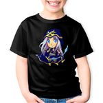 Fashion, accesorii si bijuterii - Copii - Imbracaminte copii - Tricouri copii - Tricou copii Chibi League of Legends Anime TikTok, negru, XS Copii - Infinity.ro