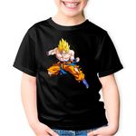Fashion, accesorii si bijuterii - Copii - Imbracaminte copii - Tricouri copii - Tricou copii Christmas Anime Dragon Ball Z Goku Love Gift, negru, XS Copii - Infinity.ro