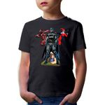 Fashion, accesorii si bijuterii - Copii - Imbracaminte copii - Tricouri copii - Tricou copii Clash of Clans Mine Batman Joker Woman Troll, negru, XS Copii - Infinity.ro