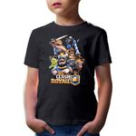 Fashion, accesorii si bijuterii - Copii - Imbracaminte copii - Tricouri copii - Tricou copii Clash Royale All Classes Multiplayer Medieval, negru, XS Copii - Infinity.ro