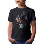 Fashion, accesorii si bijuterii - Copii - Imbracaminte copii - Tricouri copii - Tricou copii Clash Royale Among Horse Witcher Ride Strategy, negru, XS Copii - Infinity.ro
