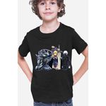 Fashion, accesorii si bijuterii - Copii - Imbracaminte copii - Tricouri copii - Tricou copii Claymore Clare FMA Alphonse Tokyo Ghoul Manga, negru, XS Copii - Infinity.ro