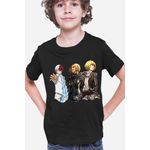 Fashion, accesorii si bijuterii - Copii - Imbracaminte copii - Tricouri copii - Tricou copii Claymore Helen AOT Armin My Hero Academia, negru, XS Copii - Infinity.ro