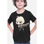 Fashion, accesorii si bijuterii - Copii - Imbracaminte copii - Tricouri copii - Tricou copii Claymore Teresa Otaku Weeb Dozaanimate, negru, XS Copii - Infinity.ro