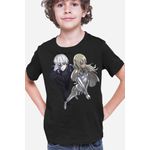 Fashion, accesorii si bijuterii - Copii - Imbracaminte copii - Tricouri copii - Tricou copii Claymore Teresa Tokyo Ghoul Medieval Dead, negru, XS Copii - Infinity.ro
