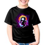 Fashion, accesorii si bijuterii - Copii - Imbracaminte copii - Tricouri copii - Tricou copii Cyberpunk 2077 Keanu Reeves, negru, XS Copii - Infinity.ro