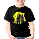 Fashion, accesorii si bijuterii - Copii - Imbracaminte copii - Tricouri copii - Tricou copii Cyberpunk 2077 Night City California, negru, XS Copii - Infinity.ro