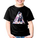 Fashion, accesorii si bijuterii - Copii - Imbracaminte copii - Tricouri copii - Tricou copii Danganronpa Goodbye Despair Anime, negru, XS Copii - Infinity.ro