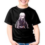 Fashion, accesorii si bijuterii - Copii - Imbracaminte copii - Tricouri copii - Tricou copii Danganronpa Kyoko Kirigiri Master Detectiv, negru, XS Copii - Infinity.ro