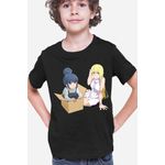 Fashion, accesorii si bijuterii - Copii - Imbracaminte copii - Tricouri copii - Tricou copii DanMachi Lion Ryuu YuruYuri Gag Humor Isekai Adventure, negru, XS Copii - Infinity.ro