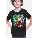 Fashion, accesorii si bijuterii - Copii - Imbracaminte copii - Tricouri copii - Tricou copii DanMachi Ryuu Lion Konosuba Aqua Naruto Ninja, negru, XS Copii - Infinity.ro