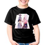Fashion, accesorii si bijuterii - Copii - Imbracaminte copii - Tricouri copii - Tricou copii Darling in the FranXX DarliFra Ending, negru, XS Copii - Infinity.ro