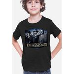 Fashion, accesorii si bijuterii - Copii - Imbracaminte copii - Tricouri copii - Tricou copii Deadwood Old Town Seth Bullock Corruption, negru, XS Copii - Infinity.ro