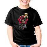 Fashion, accesorii si bijuterii - Copii - Imbracaminte copii - Tricouri copii - Tricou copii Death Note Misa Amane Throne Ispita, negru, XS Copii - Infinity.ro