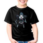 Fashion, accesorii si bijuterii - Copii - Imbracaminte copii - Tricouri copii - Tricou copii Death Note Ryuk Diavol Devil Anime Manga, negru, XS Copii - Infinity.ro