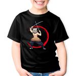 Fashion, accesorii si bijuterii - Copii - Imbracaminte copii - Tricouri copii - Tricou copii Demon Slayer Inosuke Hashibara Kimetsu no Yaiba, negru, XS Copii - Infinity.ro