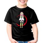 Fashion, accesorii si bijuterii - Copii - Imbracaminte copii - Tricouri copii - Tricou copii Demon Slayer Mitsuri Kanroji Arte Martiale, negru, XS Copii - Infinity.ro