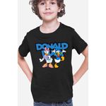 Fashion, accesorii si bijuterii - Copii - Imbracaminte copii - Tricouri copii - Tricou copii Donald Duck Daisy Lovers Family American, negru, XS Copii - Infinity.ro