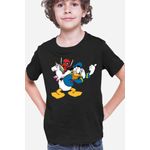 Fashion, accesorii si bijuterii - Copii - Imbracaminte copii - Tricouri copii - Tricou copii Donald Duck DeadPool Marvel Universal Studios, negru, XS Copii - Infinity.ro