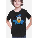 Fashion, accesorii si bijuterii - Copii - Imbracaminte copii - Tricouri copii - Tricou copii Donald Duck Happy Smile Cartoon Children, negru, XS Copii - Infinity.ro