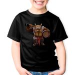 Fashion, accesorii si bijuterii - Copii - Imbracaminte copii - Tricouri copii - Tricou copii Dota 2 Brewmaster Tetsuya Hero Gaming, negru, XS Copii - Infinity.ro