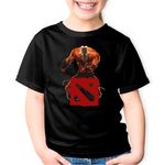 Fashion, accesorii si bijuterii - Copii - Imbracaminte copii - Tricouri copii - Tricou copii Dota 2 Hero Juggernaut Master Killer Dota2, negru, XS Copii - Infinity.ro